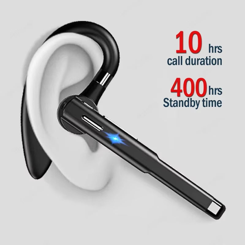 Wireless Headphones Bluetooth Headset with Microphone Earphones Handsfree Noise Canceling Audifonos Talking Business Driving