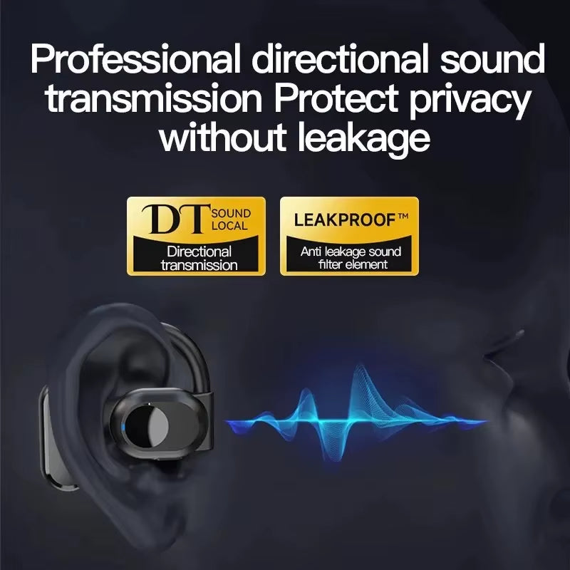 BY99 Wireless Headphones Bluetooth with Microphone Bone Conduction Handsfree Noise Canceling Earphones for Driving Audifonos