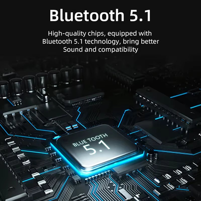 Wireless Headphones Bluetooth Headset with Microphone Earphones Handsfree Noise Canceling Audifonos Talking Business Driving