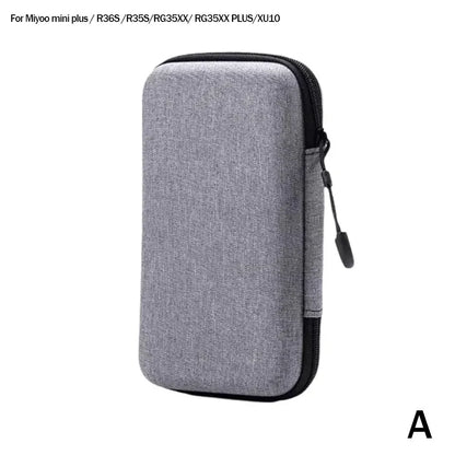Portable Game Caseretro Game Console Case Storage Bag Protective Zipper Carry Bag EVA Hard Handbag for Mini Plus/ R36 T5X3