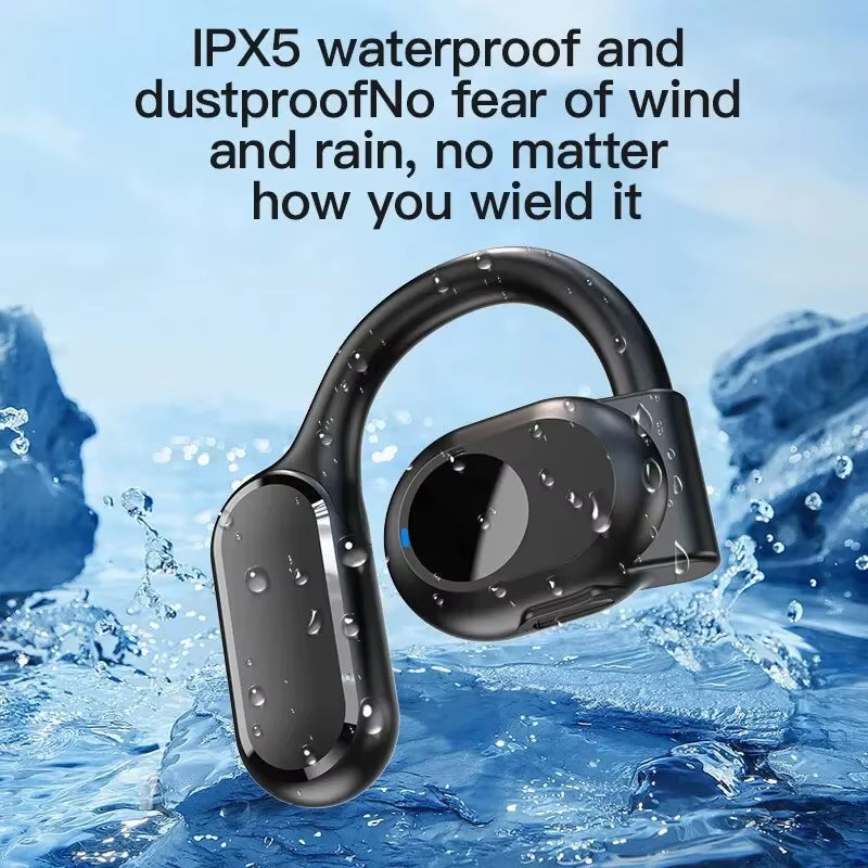 BY99 Wireless Headphones Bluetooth with Microphone Bone Conduction Handsfree Noise Canceling Earphones for Driving Audifonos